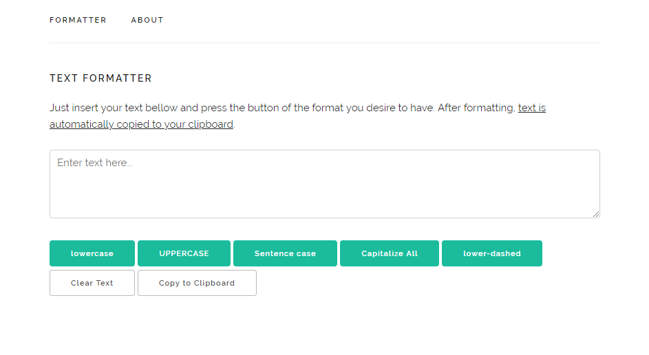 text formatter javascript project version-1 |... Projects by José Aniceto